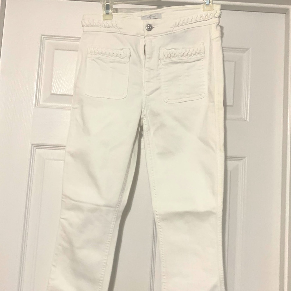 White jeans